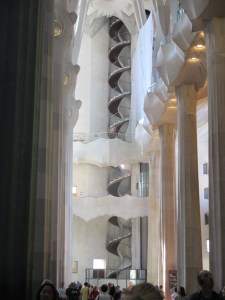 Gaudi's church. I bet he had espresso every morning.